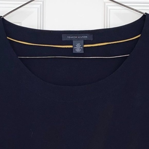 Tommy Hilfiger Sleeveless Navy Red  Blouse - Picture 4 of 5